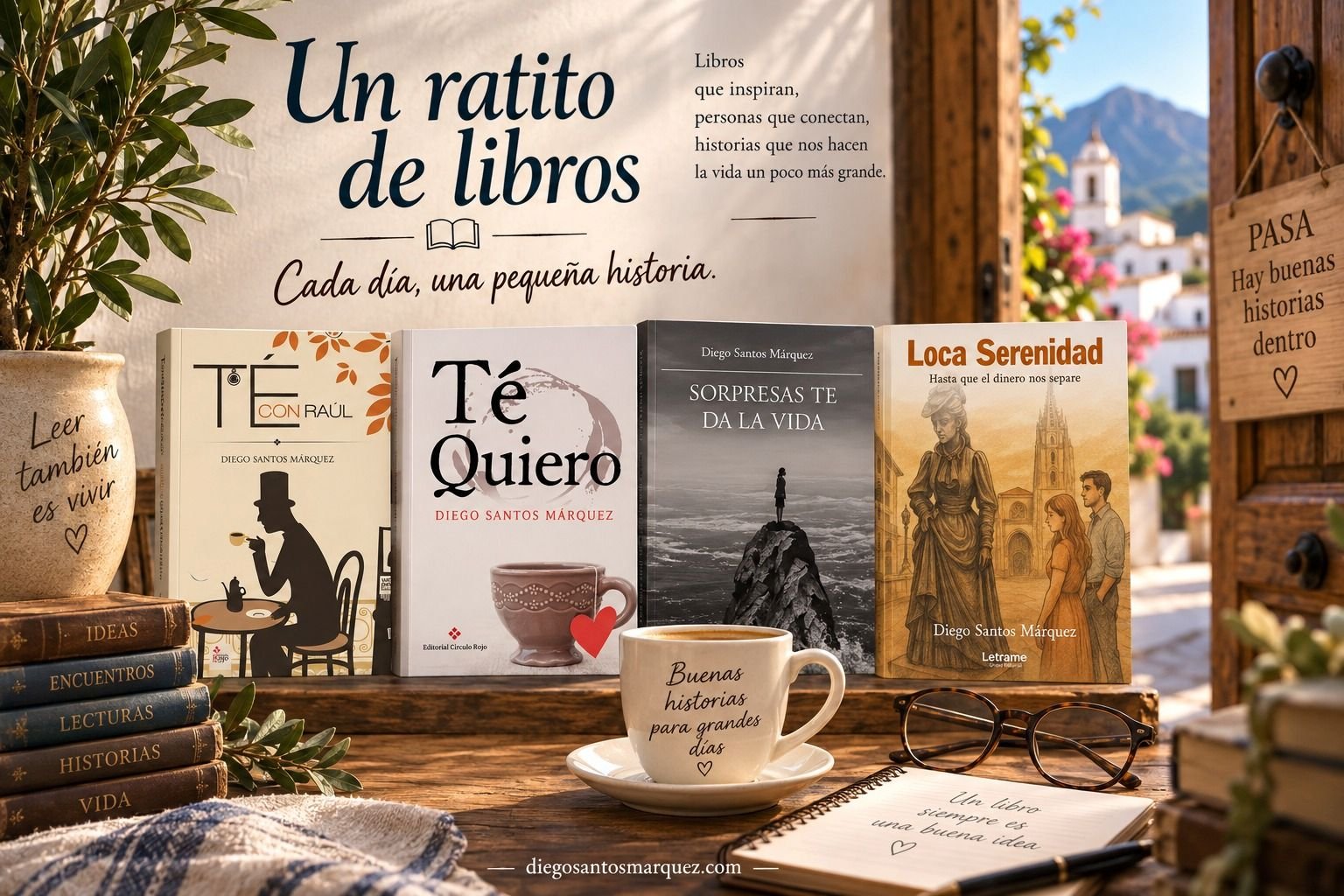 Un ratito de libros - Diego Santos Márquez